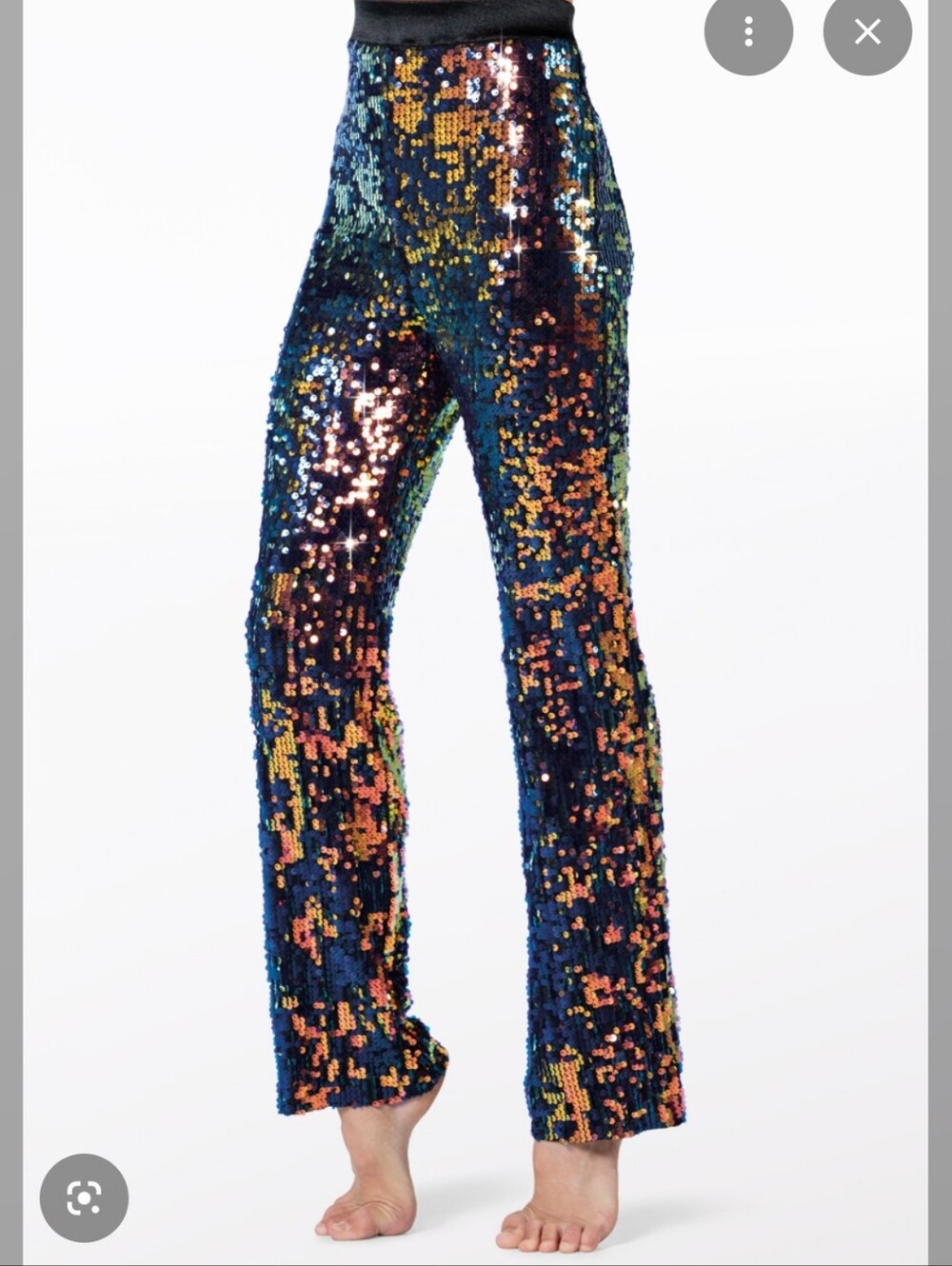 Weissman NV13205 Ultra Sparkle Sequin Dance Pants